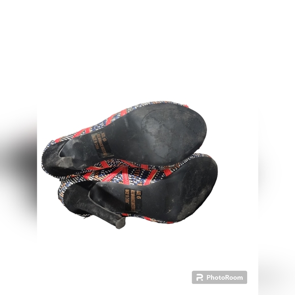 Qupid Multicolor Stilettos Size 6 - Picture 2 of 4